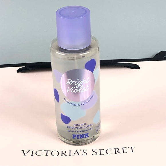 Pink Victoria Secret Bright Violet Body Mist - Picture 2 of 3